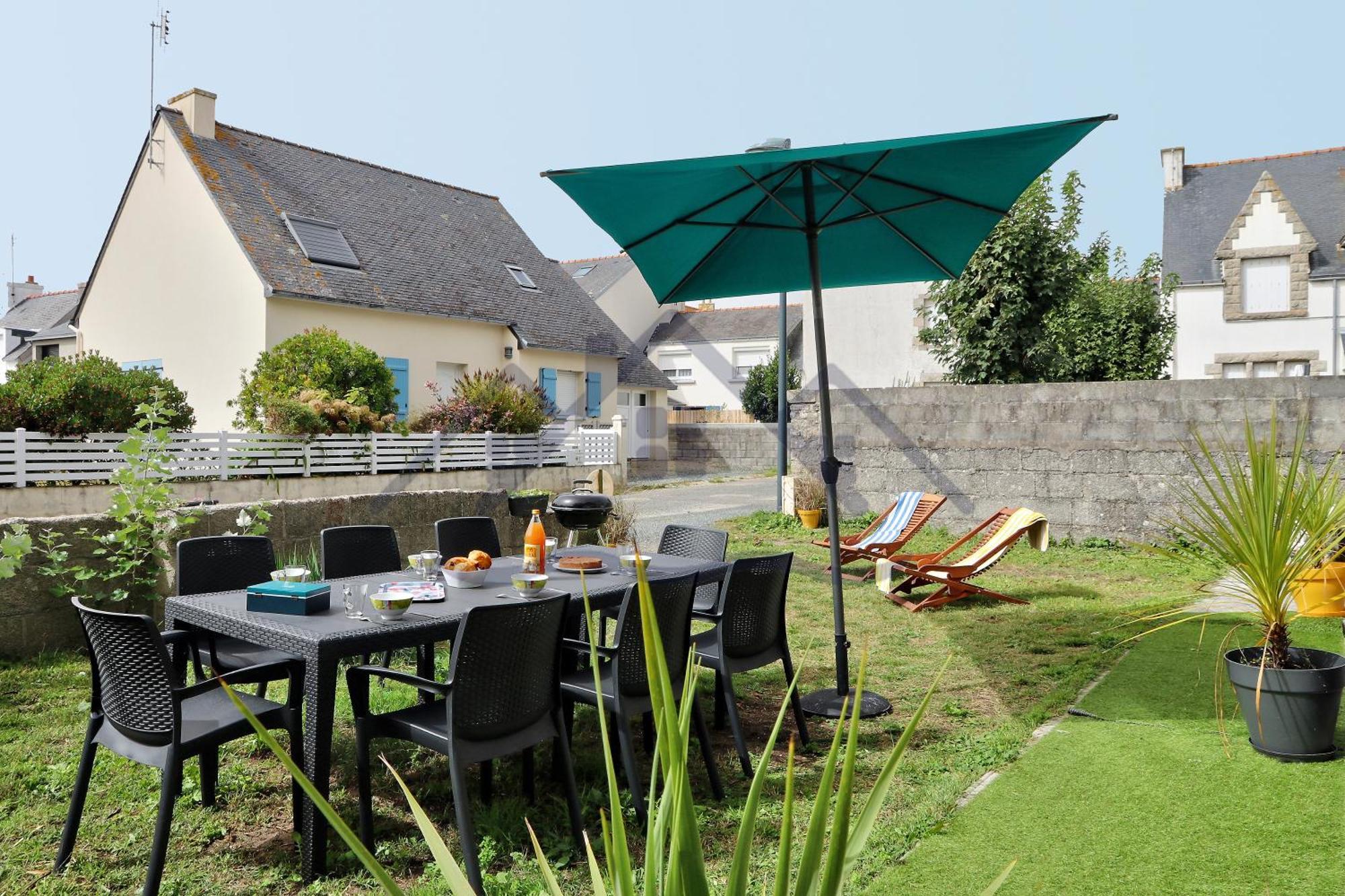 Localise - M8 - Ty Geoland - Maison A Deux Pas Du Centre Avec Jardin Au Guilvinec - Wifi Inclus - Animaux Bienvenus- Linge De Lit Inclus Екстериор снимка